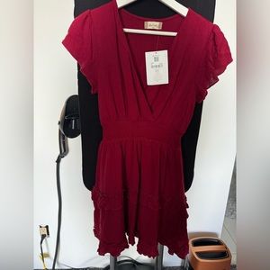 Altar’d State Red mini dress Size: XS New with Tag